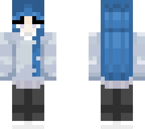 blue sweater