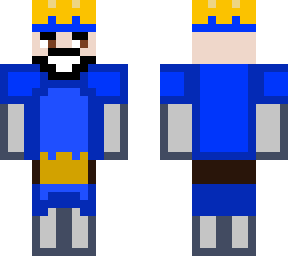 clash royal: blue king