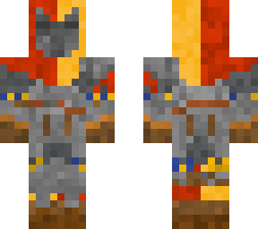 knight with hood on