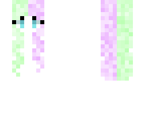 pastel candy hair - long