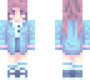 pinkie blues <3 // girl