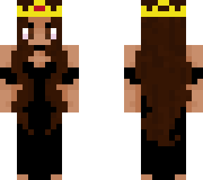 pretty girl queen crown brown hair