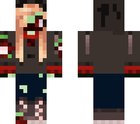 tori zombie with hood