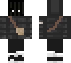 black ski mask with piffy jacket