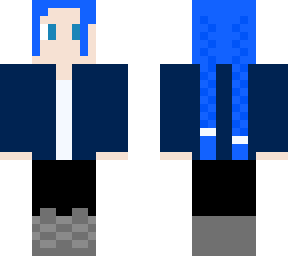 blue girl