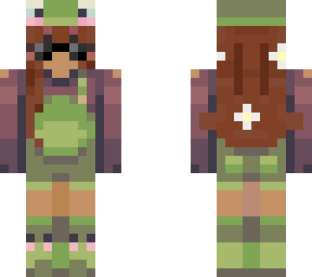 cute frog girl with sunglasses