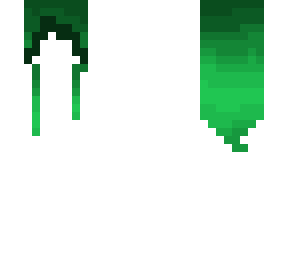 green hair gradient base