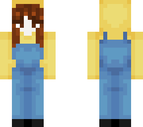 minion girl brown hair