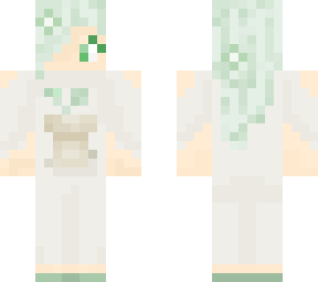 potted plant as a girl