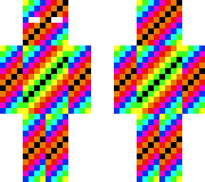 rainbow boy skin