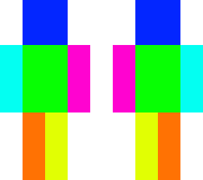 rainbow skin