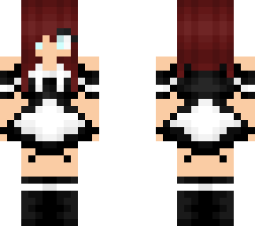red haired maid