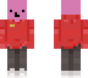 red hoodie boi (pink ver)