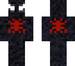 spiderman schwarz