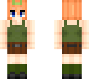 yotsuba nakano (zombie event, other color shorts)
