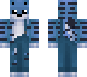 [classic type] custom blue tiger blue overalls