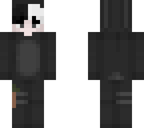boy in bunny onesi