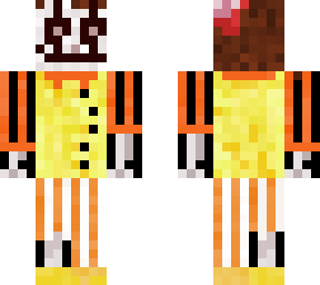clown skin!