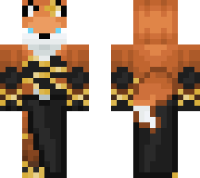 fox in dress