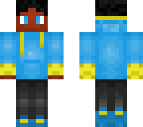hunters blue and yellow hoodie 2022