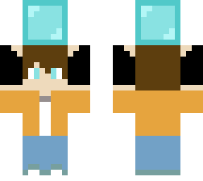 jayninja carrying diamond block