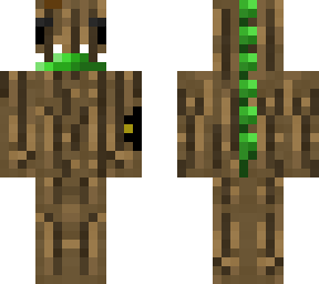 my grandpa's skin with emerald accessories