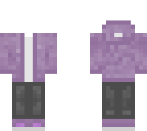 pastel purple hoodie. (template)