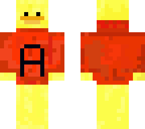 pato rojo a