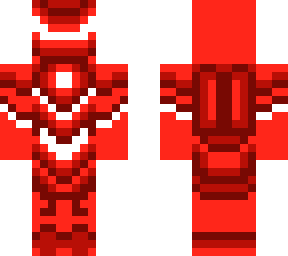 red futuristic armor [epic]