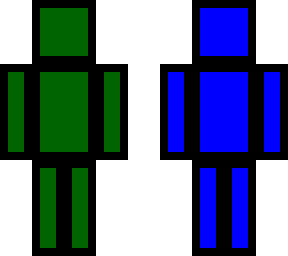 rubik's cube man