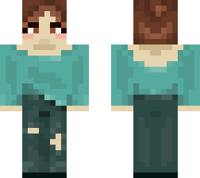 rye's teal sweater