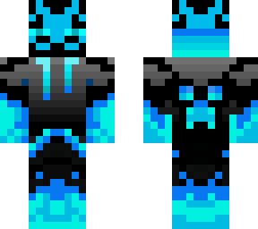 super enderman azul