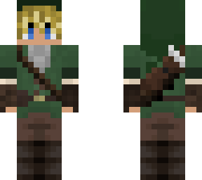 blonde archer