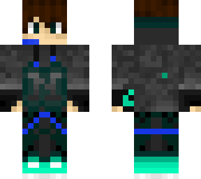 blue man