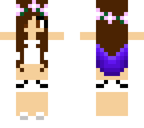 chica con cabello marron