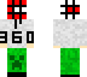 cube-creeper-360 skin