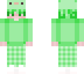 green axolotl boy