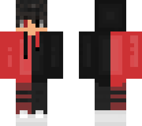 itz ten mc skin but is haft a red