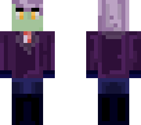 purple suit elf