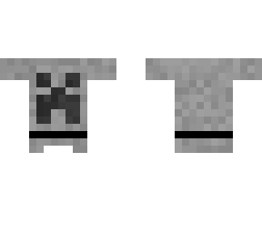 shirt with creeper face