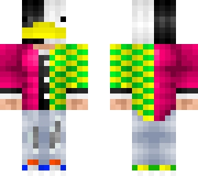 black white giyu duck