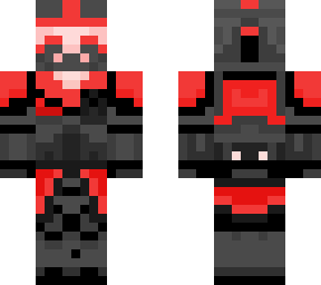 custom clone dark mode (red)