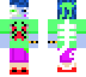 diffrent colours | Minecraft Skin