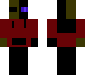 enderman x zombie in hd with an hoodie