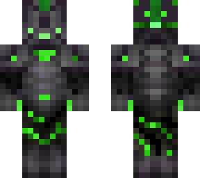 green cyber axolotl warrior