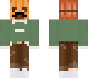 mumbo mustached pumpkin