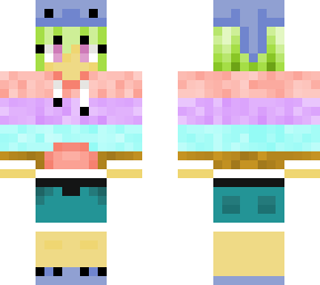 nature boy in axolotl hat