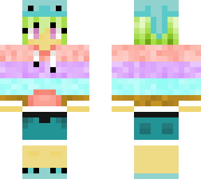 nature boy in axolotl hat