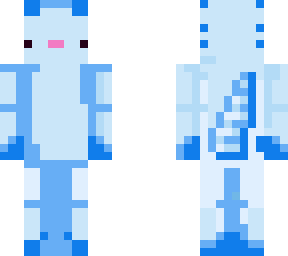 blue axolotl