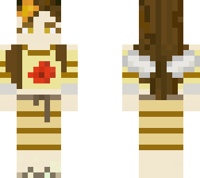 cute lax bee inspired girl skin